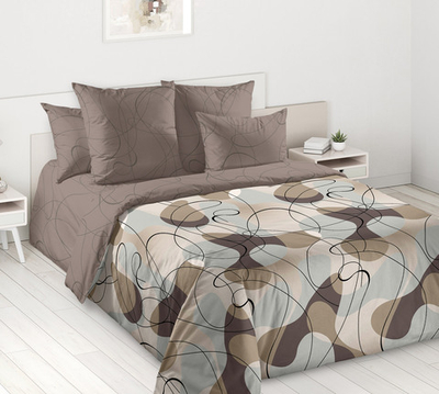 Постельное белье поплин 2 спальное Альфредо 1