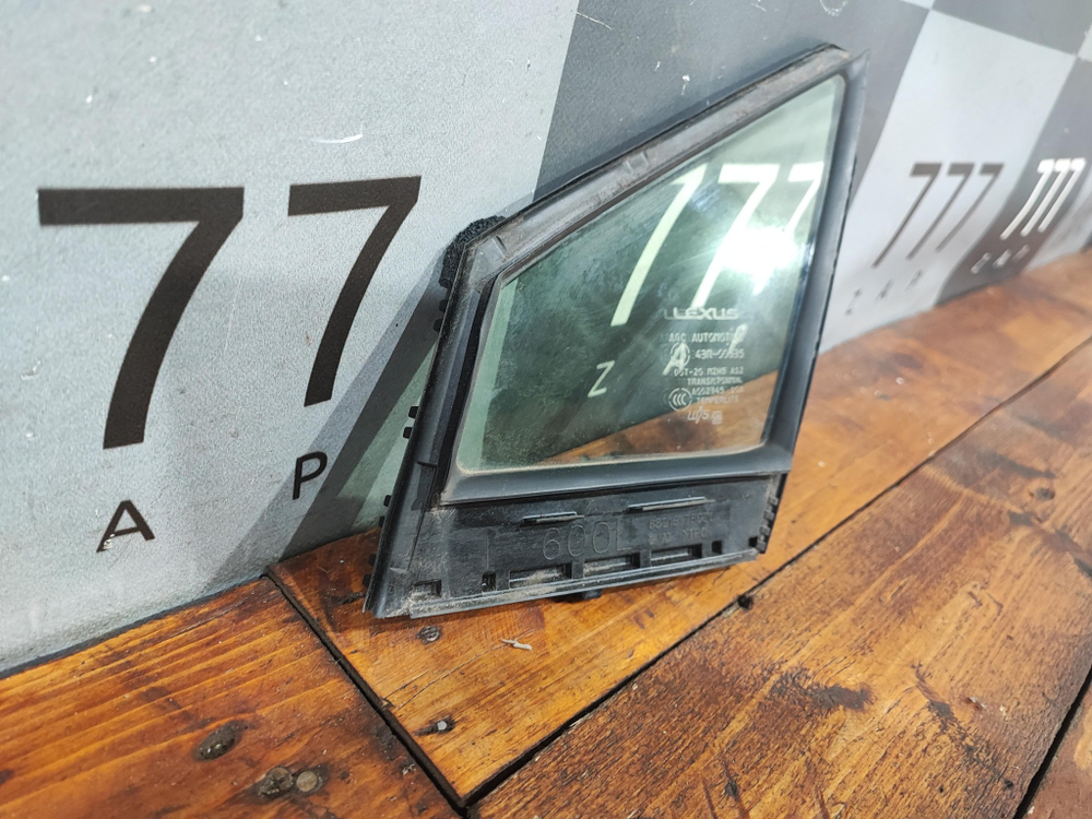 Стекло двери передней левой (форточка) Lexus NX 1 14-22 Б/У Оригинал 6812678010