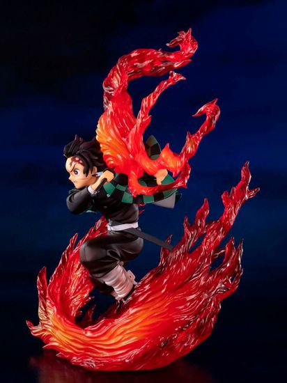 Фигурка Tamashii Nations Figuarts Zero Demon Slayer: Kimetsu no Yaiba Tanjiro Kamado Hinokami Kagura / Фигурка по мотивам аниме "Истребитель демонов", Тандзиро Камадо