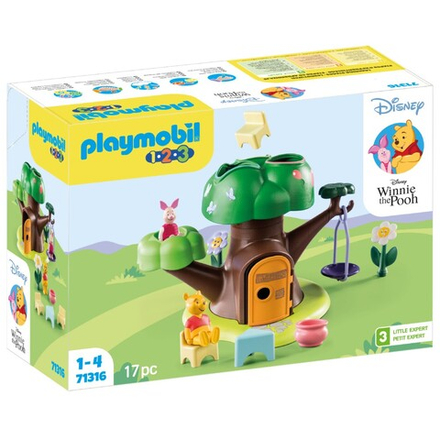 Playmobil - 1.2.3 & Disney Домик в дереве Винни-Пуха и Пятачка 71316