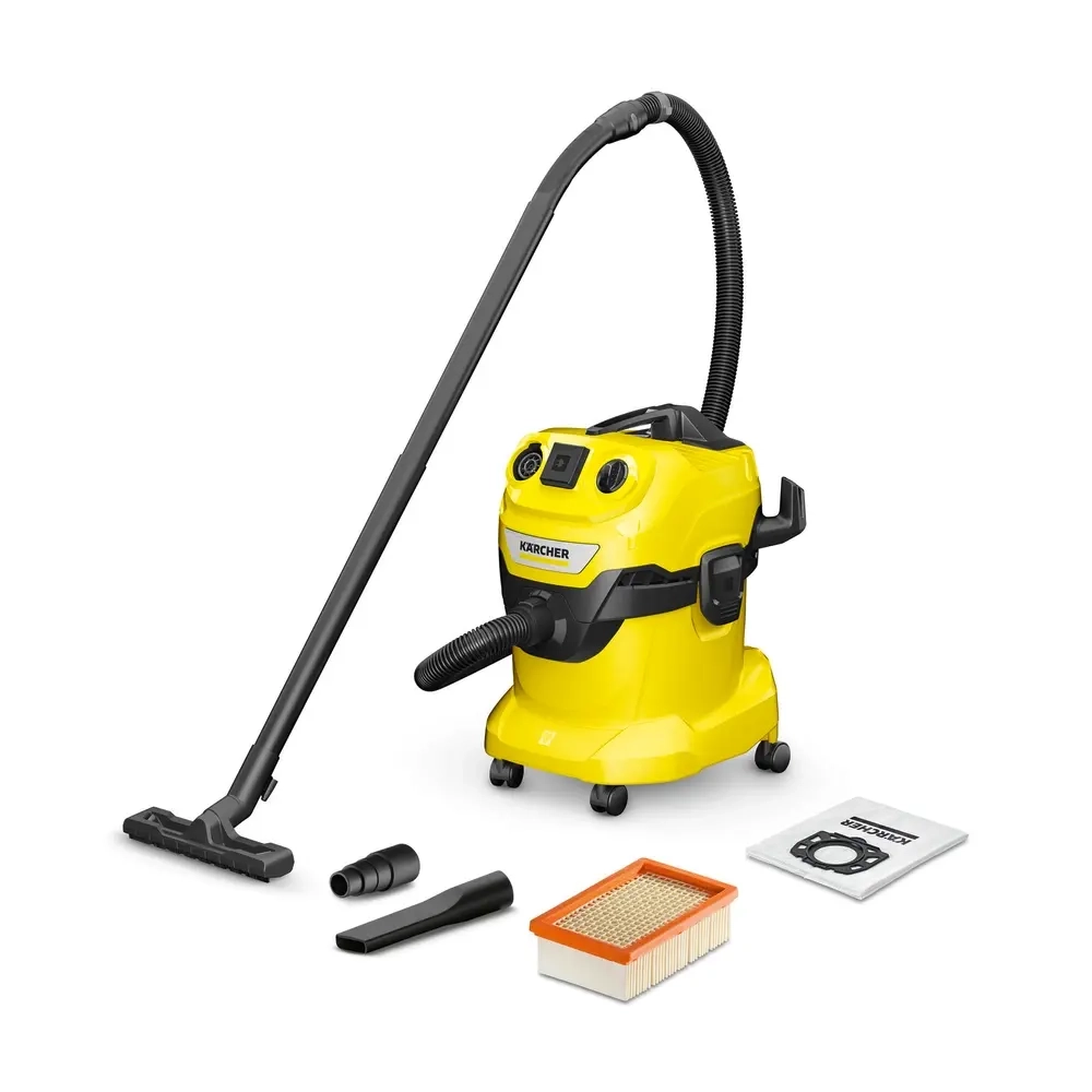 Строительный пылесос Karcher WD 4 P V-20/5/22 1000Вт (1.628-270.0)