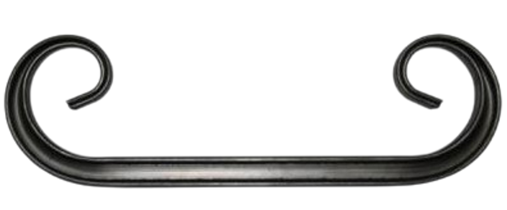 Кованый элемент "Вензель" 280х100 мм.