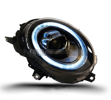 Передние фары Мини Купер F55 F56 2014-2019 V3 type [Комплект Л+П; FULL LED; яркие ходовые огни; электрокорректор]