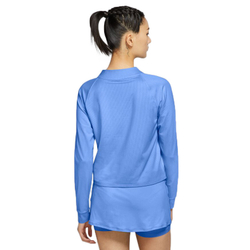 Женская футболка теннисная (dł. Рукава) Nike Court Dri-Fit Victory Top LS W - aluminum/black