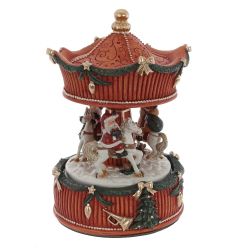 GAEM Фигурка декоративная "Карусель" (муз, движ), L11 W11 H16,5 см