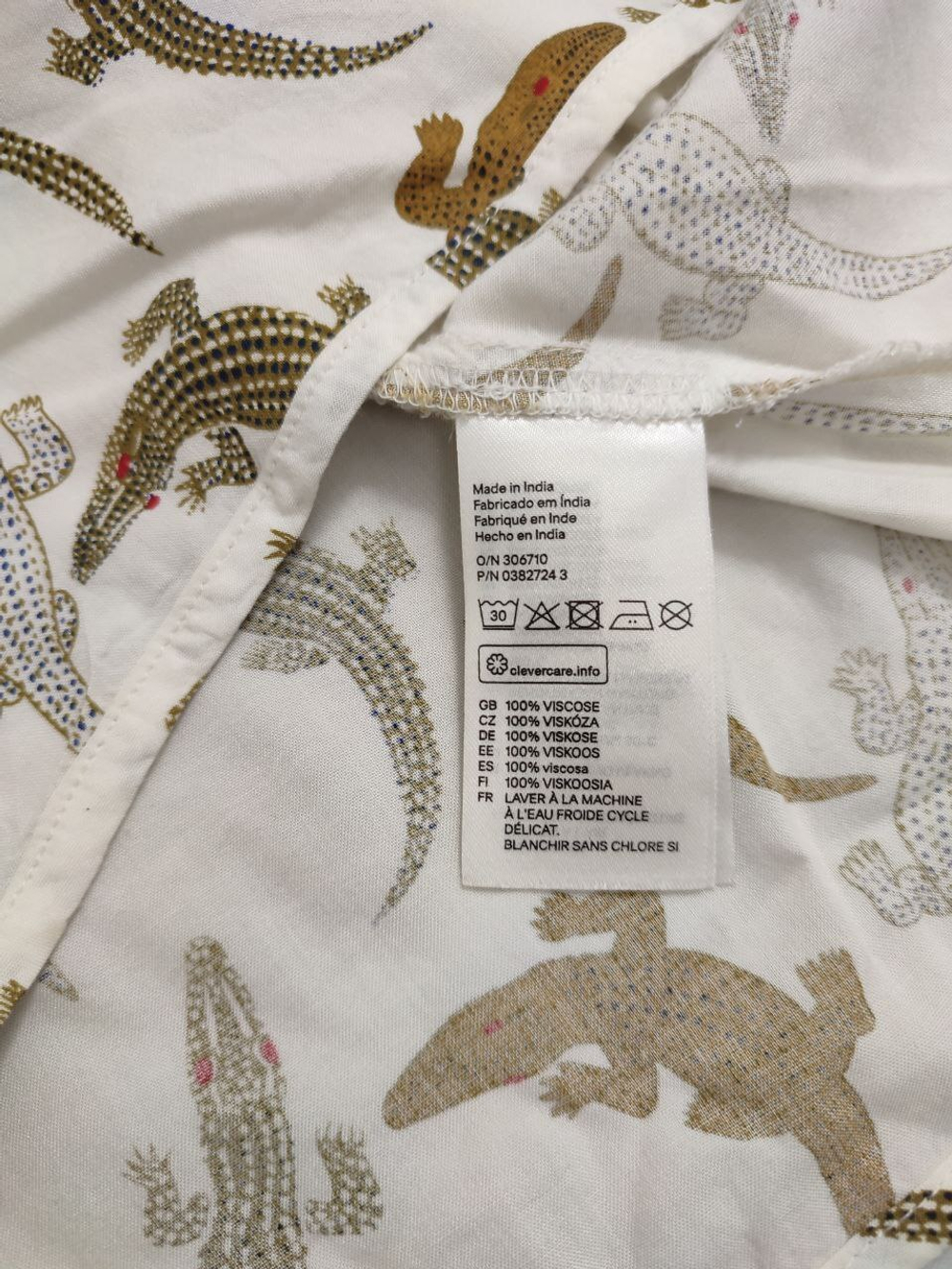 Топ H&M с принтом 42 размер