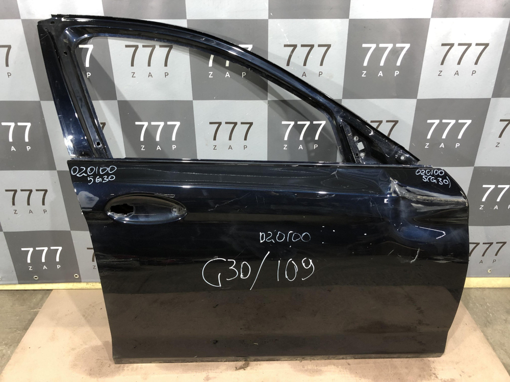 Дверь передняя правая BMW 5 (G30) 16- БУ Оригинал 41007408962