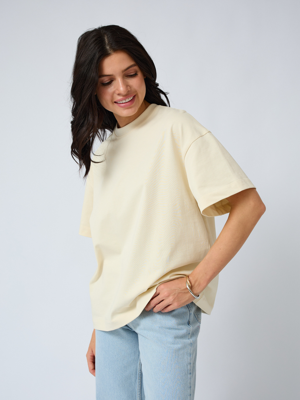 Футболка оверсайз из 100% хлопка