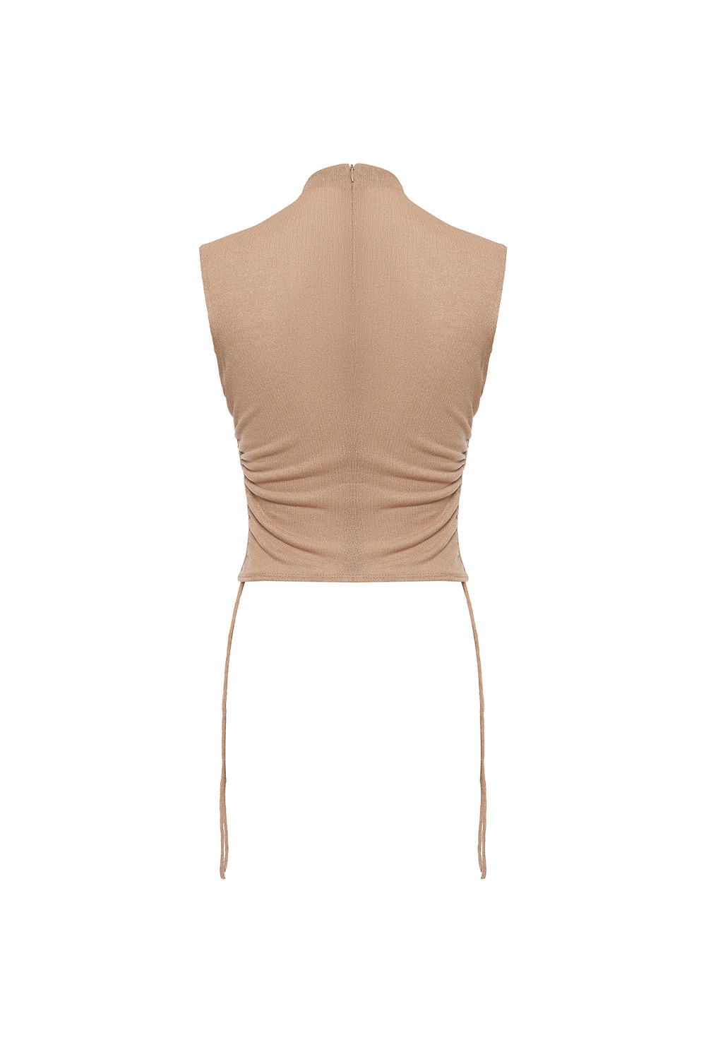 Топ с горлом TANZANIA Латте