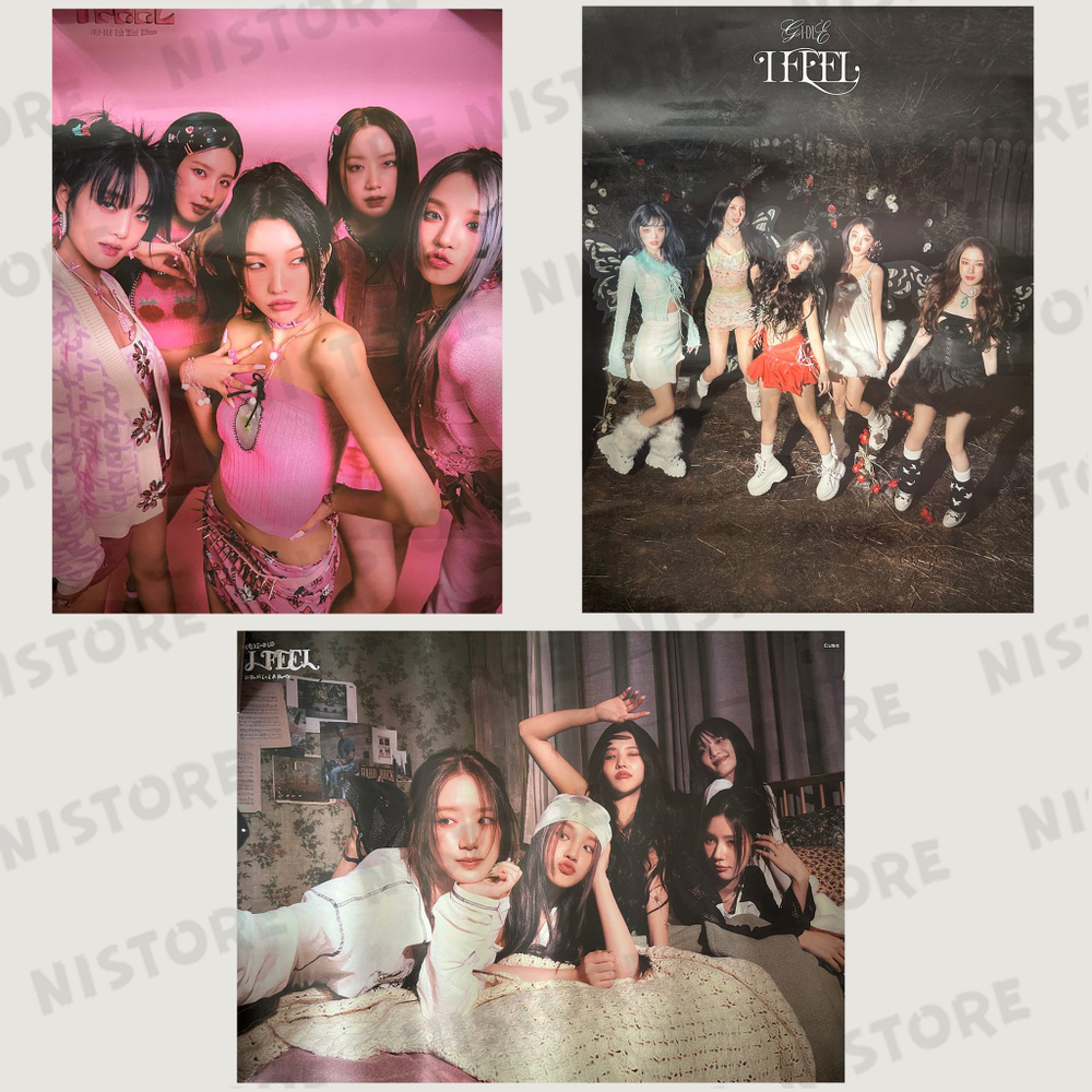 Постеры (G)I-DLE - I feel