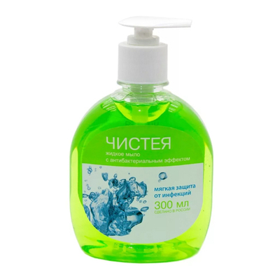 Чистея жидкое мыло антибактериальное 0,3 л