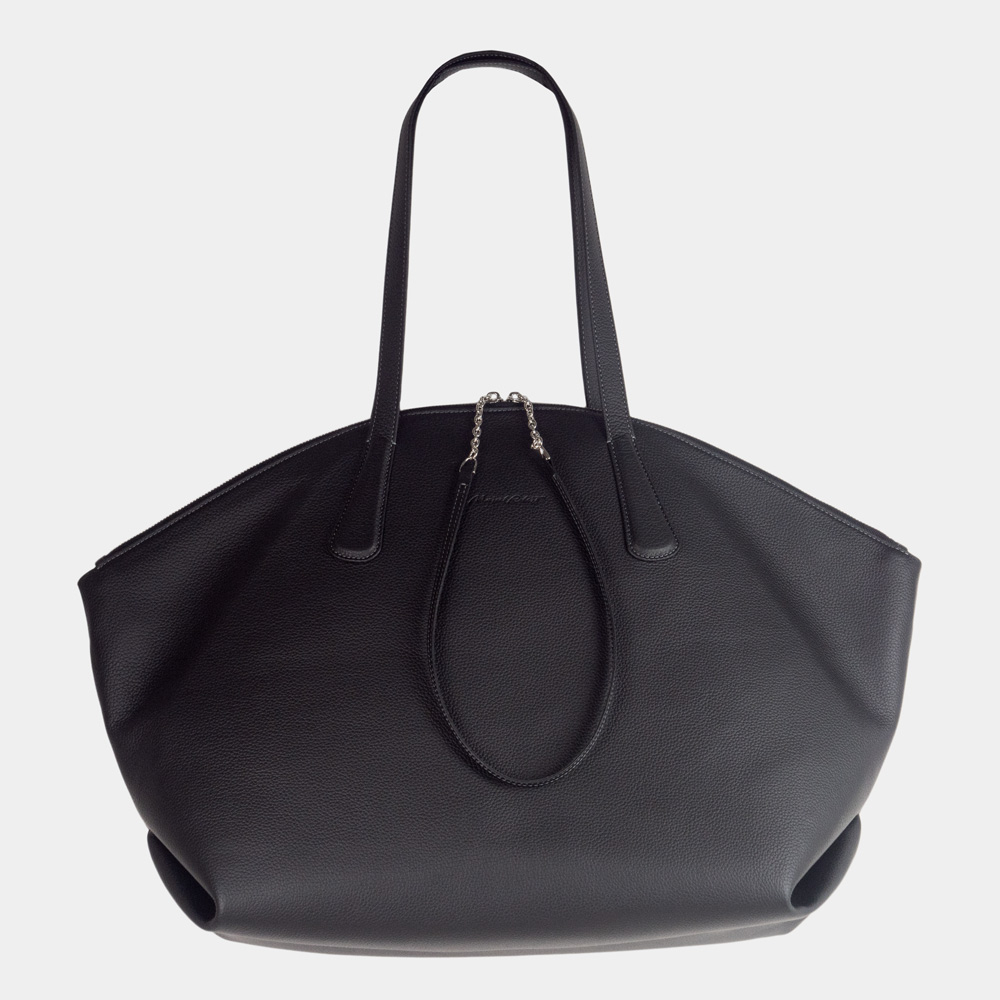 Сумка Giselle из кожи теленка, черного цвета