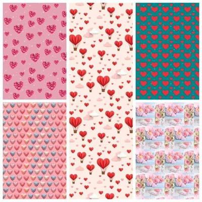 Бумага упаковочная 70*100см 25 листов, микс 73