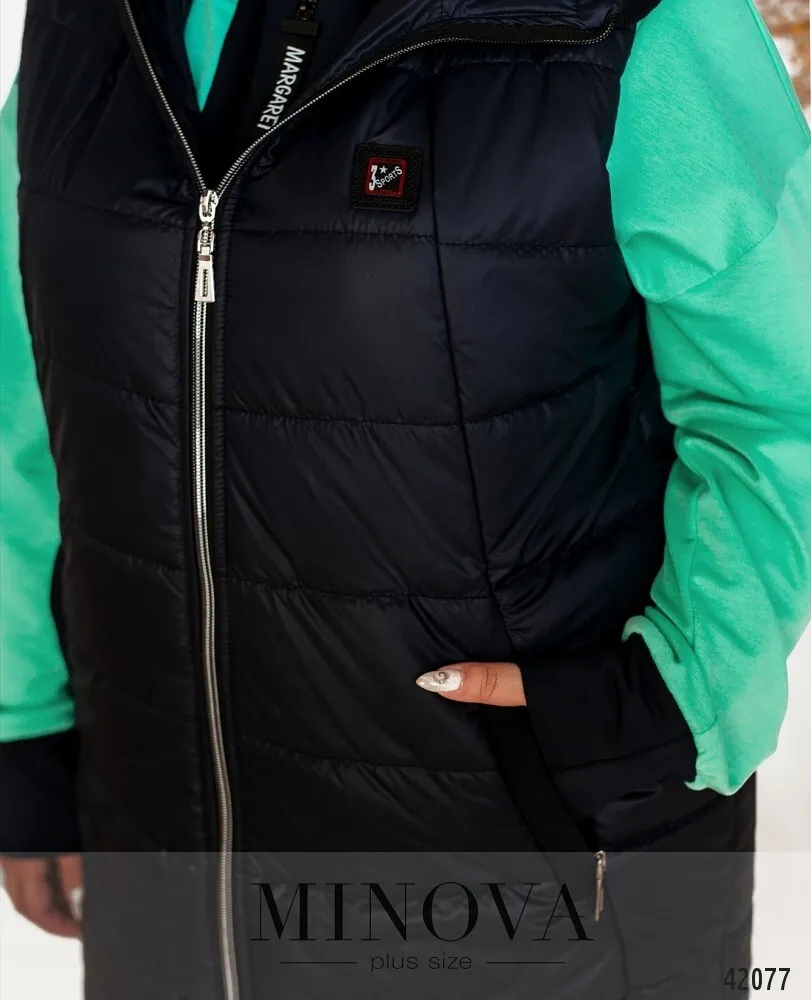 Костюм 17-229-синий-ментол Minova