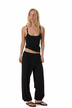 BAMBOO BLACK PANTS