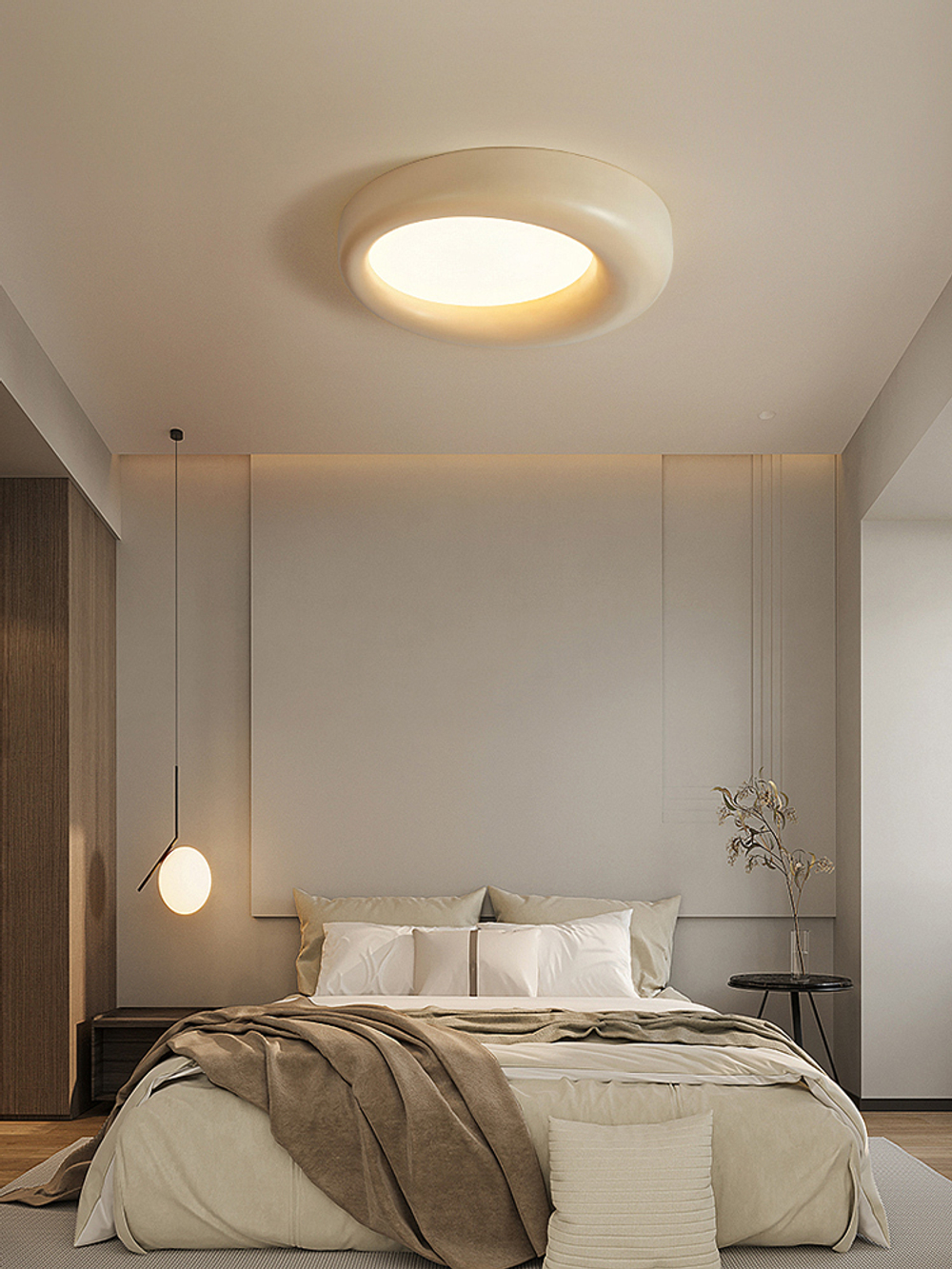 Ceiling design lamp Aozzo by Ligth Room (Beige)