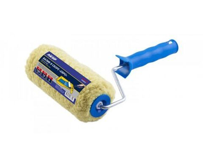 Валик 180, D6mm, ЕВРО Жёлтый ворс, полиэстер