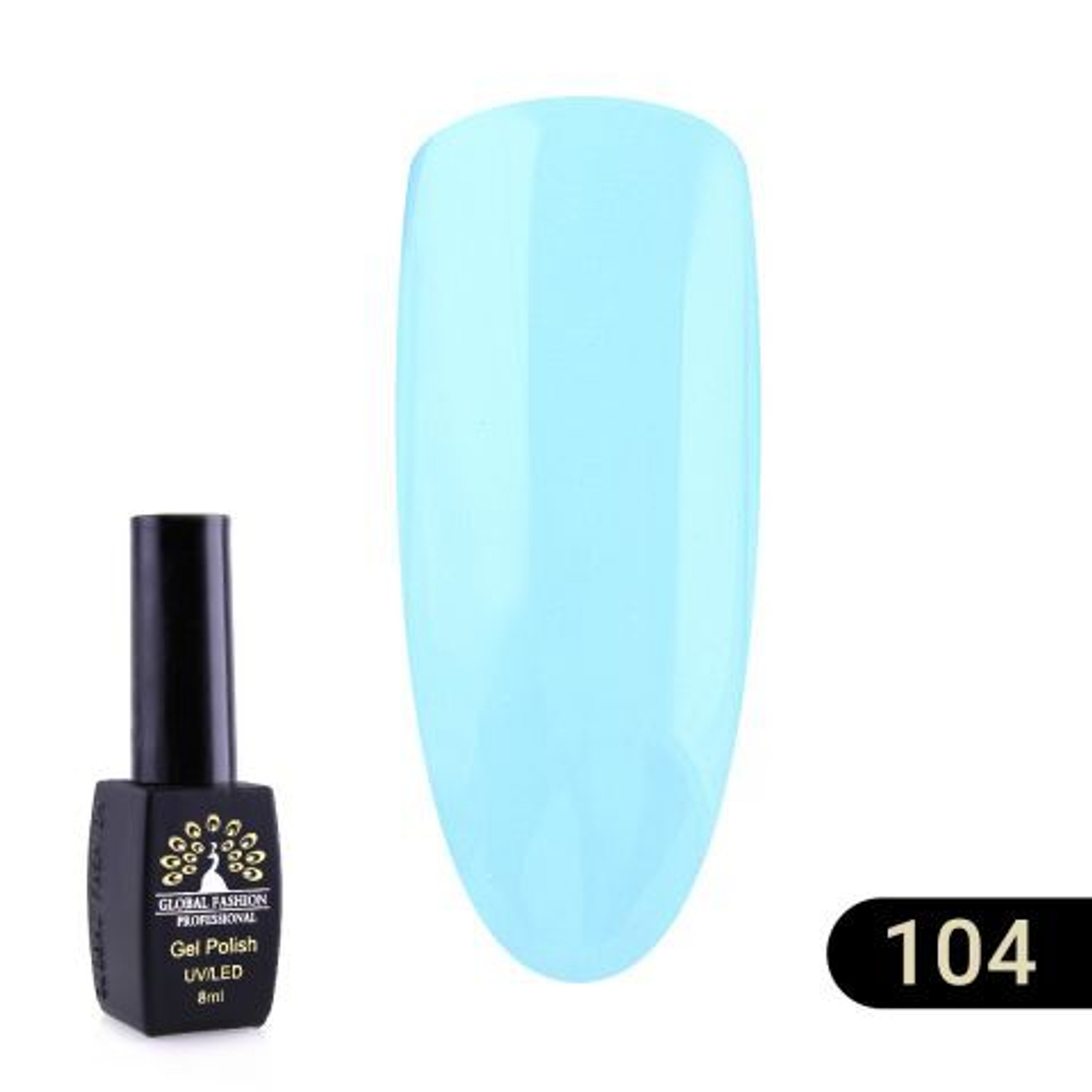 Гель лак BLACK ELITE 104, Global Fashion 8 мл