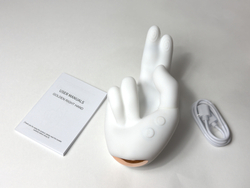 Вибратор-рука с функцией вейв-стимуляции точки G