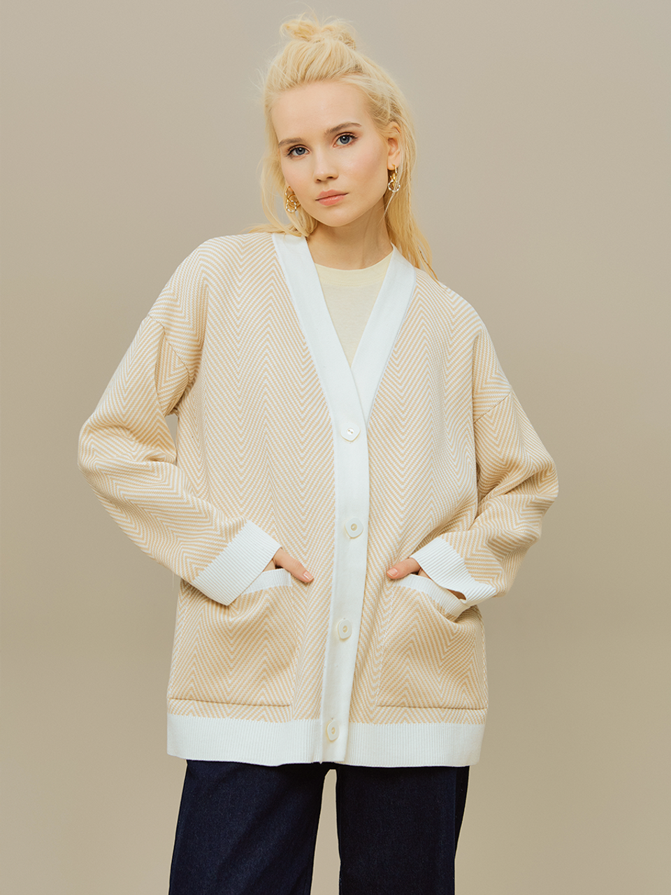 Кардиган Pattern Yellow