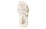 Balenciaga Track Sandal Fake Fur Beige Women"s