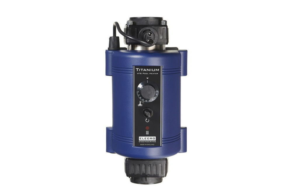 Проточный электронагреватель Elecro Nano Splasher Titan, титановый тэн и корпус (3кВт, 230В, 13А) 23143