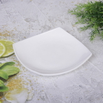 Тарелка «White magic» 20*20см стеклокерамика Квадрат