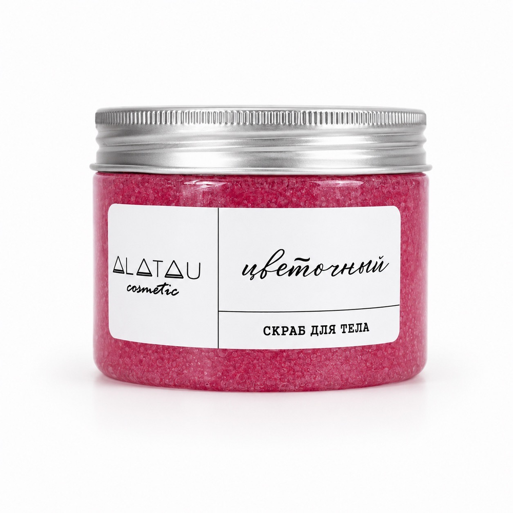 Скраб для тела Цветочный 300г (Alatau Organic)