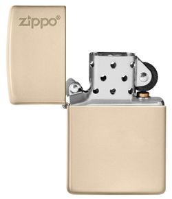 Зажигалка Zippo Classic Flat Sand Logo Zippo (49453ZL) 4
