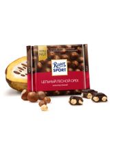 Шоколад тёмный Ritter Sport Цельный лесной орех 100 г x 2 шт