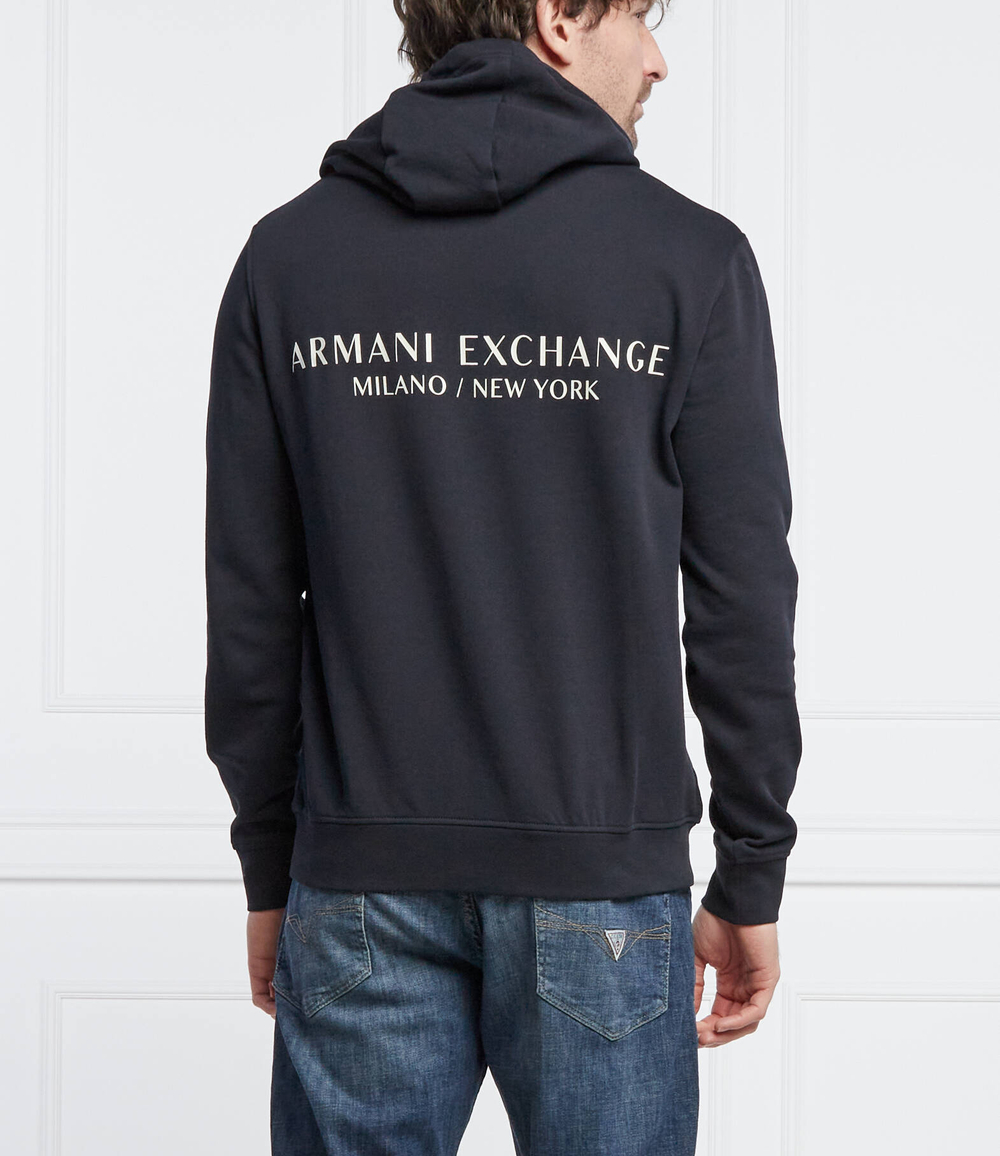 Худи Armani Exchange - темно-синий(8NZM94 ZJKRZ)