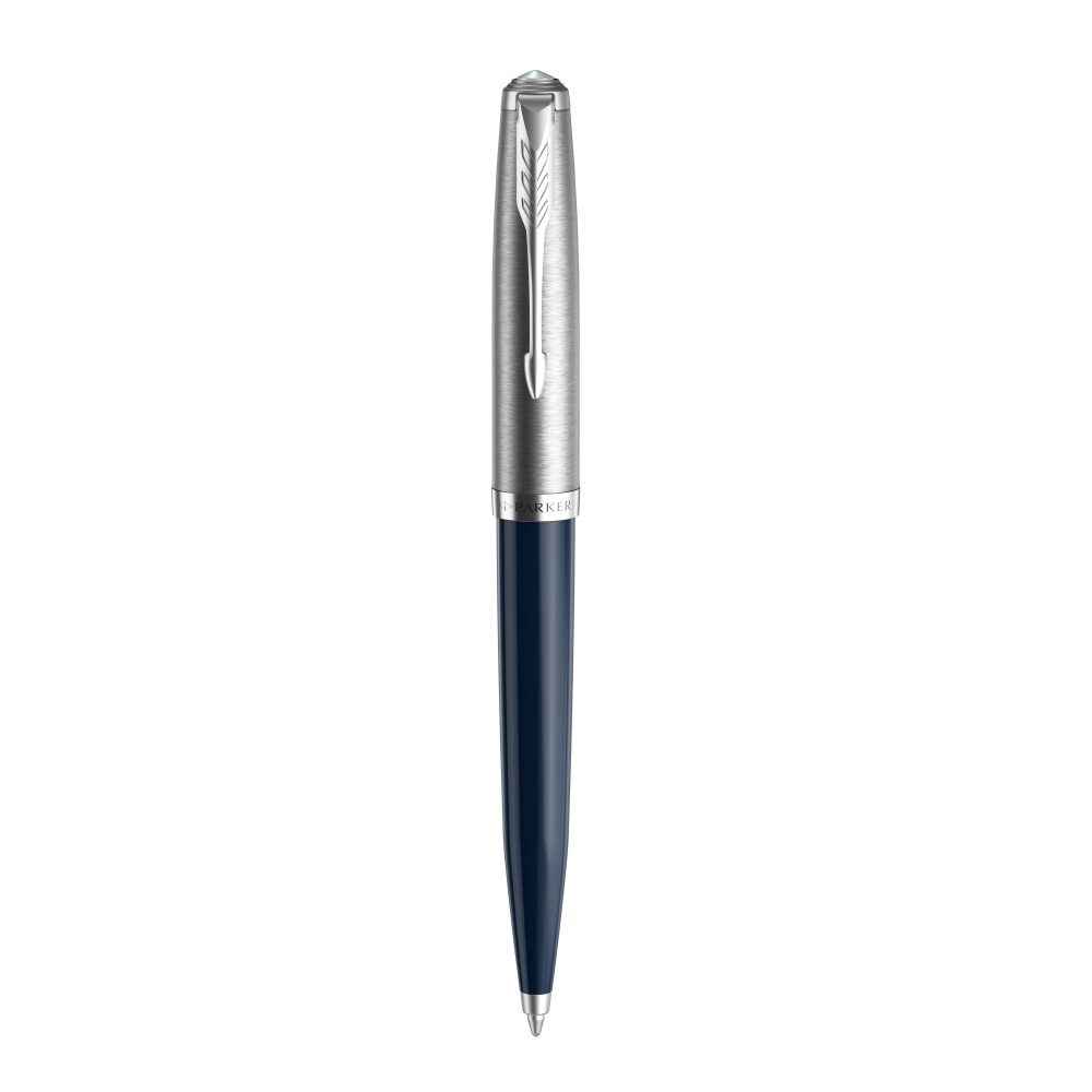 Подарочный набор с ручкой Parker 51 MIDNIGHT BLUE CT и ежедневником с индивидуальной гравирвкой (син