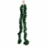 Мишура 2 м 9 см «Матовые искры», Зелёный