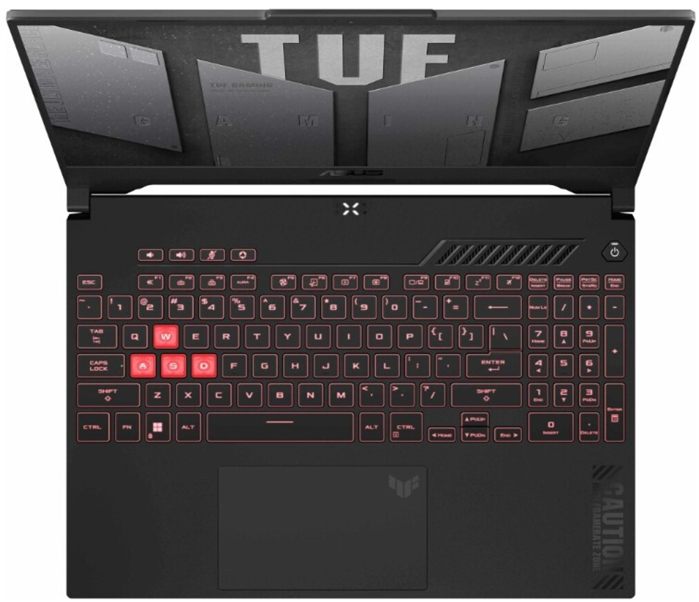 Ноутбук  ASUS TUF Gaming F15 FX507VU-LP150 15.6 ", Core i7, 16 Гб RAM, 512 Гб SSD, GeForce RTX 4050, Серый