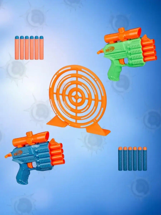 Набор бластеров Нерф Elite 2 0 Face Off Target F8273