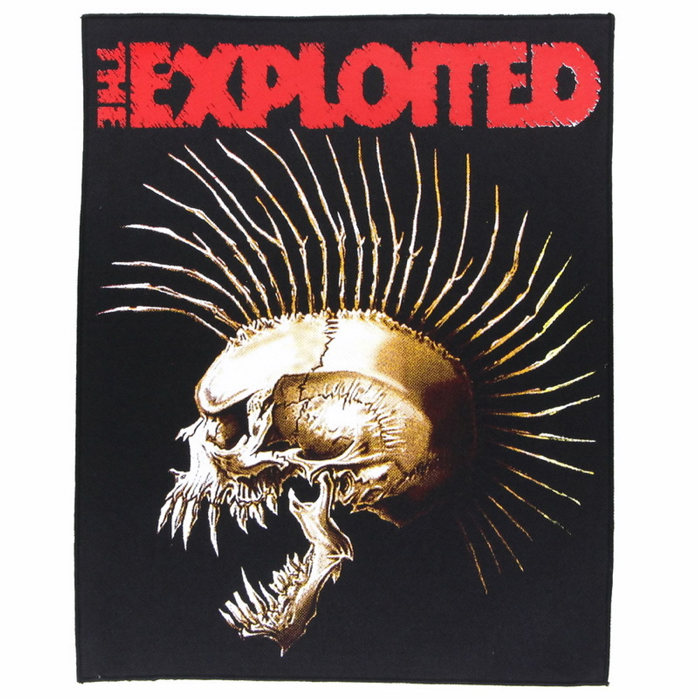 Нашивка спиновая The Exploited ирокез (280)