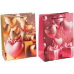 Пакет подарочный «Влюбленность» 18*24*8.5 см, микс