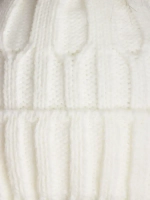 Шапка зимняя для девочки на завязках и снуд