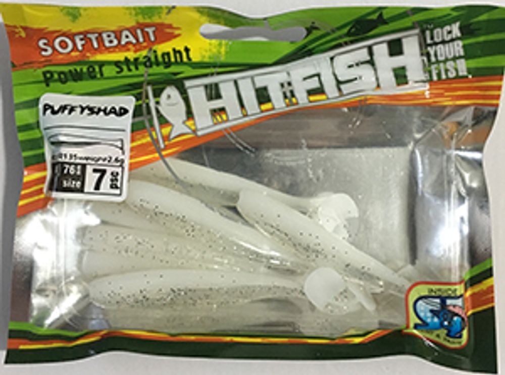 Виброхвост HITFISH Puffyshad 3" цв R73