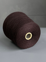 Пряжа Zegna Baruffa Cashwool 2/30 (100% мериносовая шерсть гребенная) , 1500м/100гр, шоколад меланж