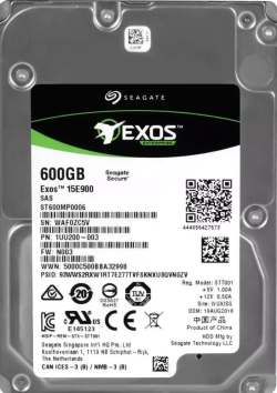 Жесткий диск Seagate Exos 600GB ST600MP0006 15K, 256 MB Cache, 12Gbps 2.5" SAS Hard Drive HDD
