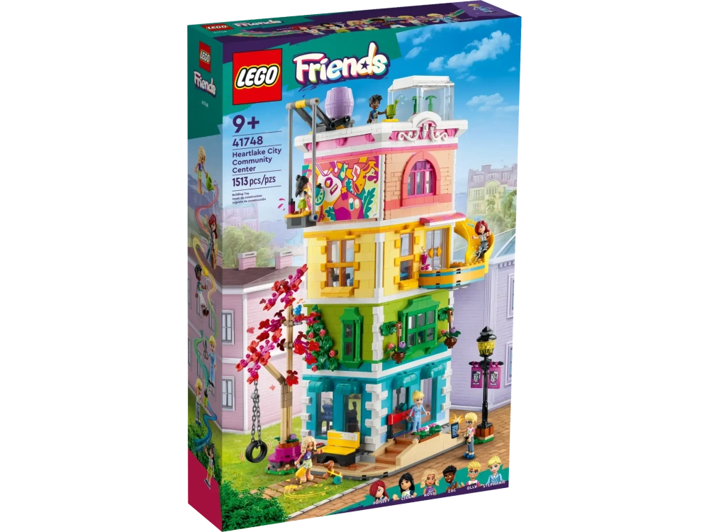 Конструктор LEGO Friends 41748 Общественный центр Хартлейк-Сити