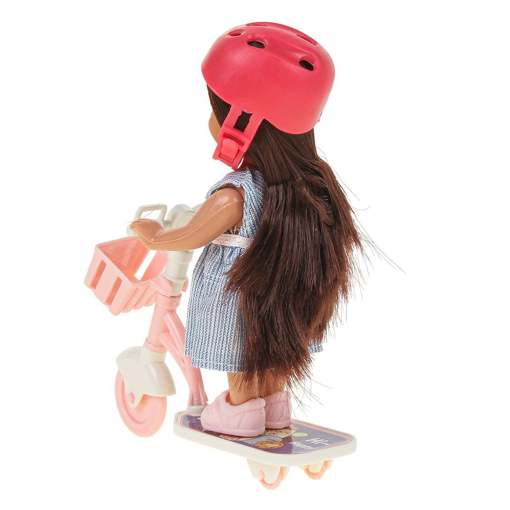 Кукла тип модница с аксесс. коробка 4604