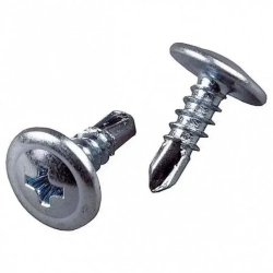 Саморезы с прессшайбой со сверлом 4.2 мм оцинкованный 4,2 х 64 мм 1 кг, 240 шт.