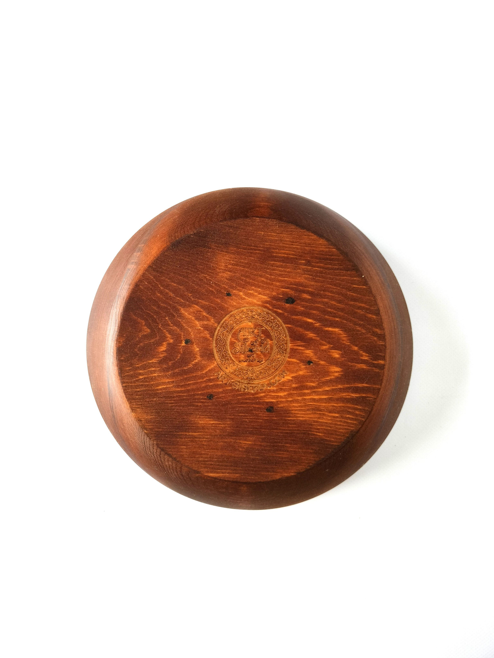 Деревянная тарелка Art of Siberia из массива сибирского кедра T229