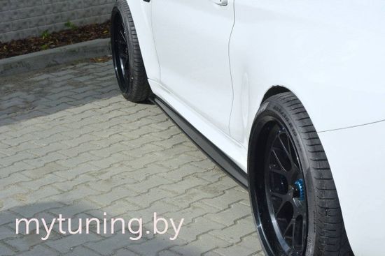 Сплиттеры накладок на пороги для BMW M2 F87 (16-...)