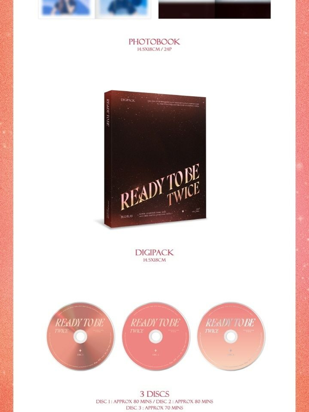 видео TWICE - READY TO BE 5th WORLD TOUR IN SEOUL BLU-RAY