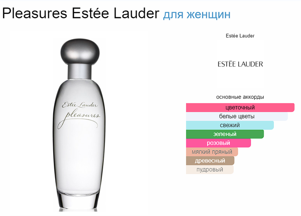 Estee Lauder Pleasures