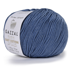 Пряжа Baby Cotton XL 50 г,105м,50%хлопок, 50%акрил (цена за 1 шт)