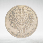 Portugal, 50 Centavos, 1958, VF